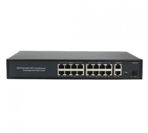 РОЕ Коммутатор IVM-POE-16-2/1-250 (WD, 100-1000)