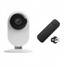 4G комплект для удаленного доступа с камерой 2Mp для внутренней установки/возможность записи