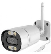IP видеокамера MS-5338-WiFi-SDLA (5 Мп, 2.8 мм, запись звука, с ИК-подсветкой до 30 м, с LED-подсветкой, уличная)