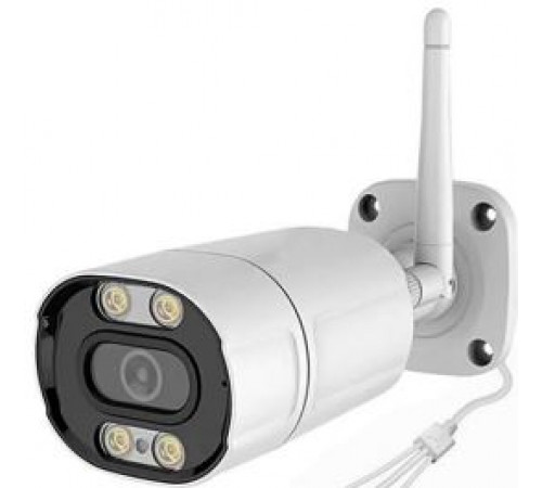 IP видеокамера MS-5338-WiFi-SDLA (5 Мп, 2.8 мм, запись звука, с ИК-подсветкой до 30 м, с LED-подсветкой, уличная)