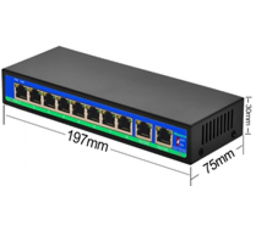 Коммутатор POE IVM-POE-8-2-250-M