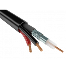 Коаксиальный кабель КВК-П-2х0,5 экранированный