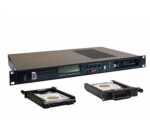 Автономный сетевой 8 канальный аудиорегистратор MDL2-8-19" 1U RACK (I)-500-1024 для записи звука и телефонных разговоров